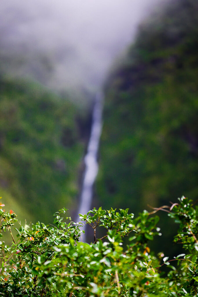 Wodospad Biberon na Reunion
